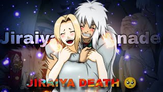 jiraiya death  AMV  Edit 4k  🥺 [upl. by Conan]