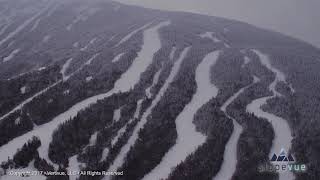 Saddleback Ski Area Aerial Overview by Slopevuecom [upl. by Alberik268]