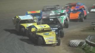 IMCA Sport Mod feature Dubuque Speedway 73017 [upl. by Chen]