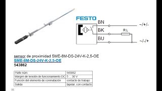 Sensor de proximidad FESTO [upl. by Julietta]