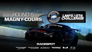 PRL LMP3 amp GT4 Challenge on iRacing  Round 5 at MagnyCours [upl. by Ginger627]