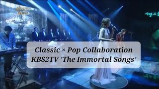 Classic amp Pop Collaboration soprano Nanyoung Song KBS2TV 불후의 명곡 [upl. by Ilac]