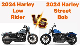 Comparing the Low Rider S Low Rider ST and Street Bob 114 [upl. by Aeet]