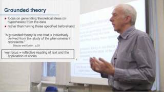 Grounded Theory  Core Elements Part 1 [upl. by Selegna940]