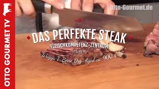 TBone Steak grillen quotDryAgedquot Wagyu Beef [upl. by Netsryk]