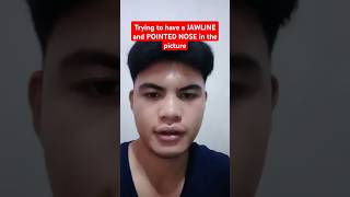 jawlinecheck nose jawline howto foryou fyp fypシ゚viral [upl. by Lacombe]