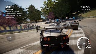 GRID Legends  Amazing Online Downhill Touge Race With a Tragic Ending [upl. by Acila]