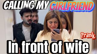 Calling my Girlfriend Infront of my wife  Madiha roh gai  Pralog Episode 98 [upl. by Haras773]