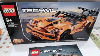 Lego Technic 42093 Corvette ZR1 Motorized RC mod [upl. by Morehouse]