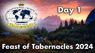 Day 1  Feast of Tabernacles 2024 [upl. by Ahsasal]