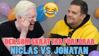 DEN SOM SKRATTAR FÖRLORAR 16 – DÅLIGA SKÄMT OCH ORDVITSAR MED NICLAS amp JONATAN [upl. by Zaob]