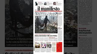 Prime Pagine Quotidiani di Oggi  venerdì 24 maggio 2024 videoshort video news [upl. by Schilit775]