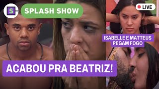 🔴 BBB 24 Beatriz x Davi x Isabelle Veja quem vai embora Beijo de Mabelle e  ENQUETE AO VIVO [upl. by Nohsal]