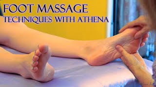 Relaxing Foot Massage Techniques amp Self Care Tips for Foot Pain with Athena Jezik [upl. by Desimone]