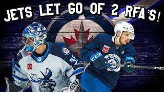 Winnipeg Jets Let Go Of 2 RFA’s Jets Fan Reaction [upl. by Riffle]