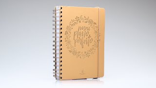 Meu Plano Perfeito  Capa PU  Planner Permanente  Livrarias Família Cristã [upl. by Leanard]