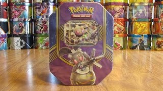 Pokemon Magearna EX Tin Opening [upl. by Keeryt872]