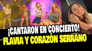 FLAVIA LAOS CANTÓ CON CORAZÓN SERRANO EN CONCIERTO ¡GRAN COLABORACIÓN [upl. by Rapsac]