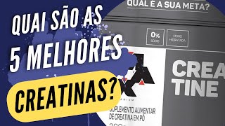 TOP 5 MELHORES Creatinas de 2024 Ganhe Força e Massa Muscular Agora [upl. by Ayat]