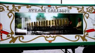 Getzs Steam Calliope at Central PA Ragtime Festival [upl. by Nylaj240]