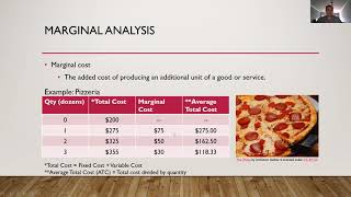 Economics  Marginal Analysis [upl. by Htebasile130]