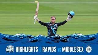 Highlights  Worcestershire vs Middlesex [upl. by Ynattir319]