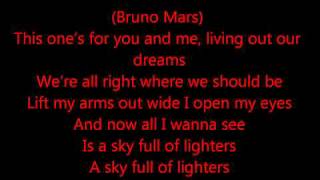 Eminem Lighters Lyrics Clean Ft Bruno Mars [upl. by Winola640]