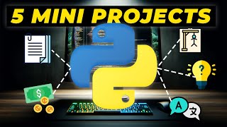 5 Quick Python Projects for Beginners finish in one day [upl. by Greysun532]