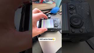 how to repair Camera LCD sonycamera camerarepair camerasettings displayrepairing [upl. by Ecnahc]