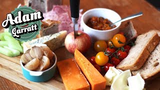 How to make a proper ploughmans lunch  British recipes [upl. by Aenel990]