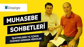 Yıl İçinde Ödenmesi Gereken Vergiler  Muhasebe Sohbetleri [upl. by Barrus]