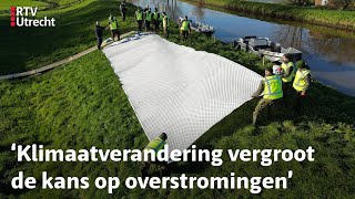 Wat als Oudewater speelt dreigende dijkramp na  RTV Utrecht [upl. by Orabel]