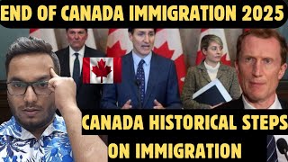 CANADA 🇨🇦 GOVT NEW UPDATES ON PR PATHWAY OR PR RULES IN 2025  2027 canada india pr punjab [upl. by Seafowl548]