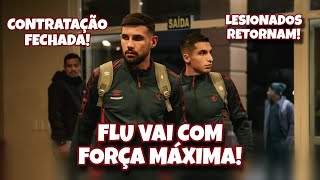 FLUMINENSE VAI COM FORÇA MÁXIMA l BERNAL CHEGA QUANDO AO RIO l LESIONADOS RETORNAM [upl. by Henrieta185]