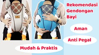 CARA PAKAI ATAU TUTORIAL GENDONGAN BAYI BABYSCOTS SPECIAL BABY CARRIER SCOTS 2 SERIES BSG3302 [upl. by Cleveland]