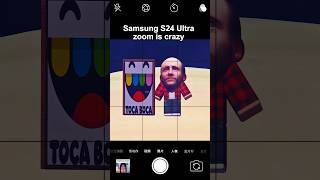 Samsung S24 Ultra zoom is crazy roblox hamsterinroblox shorts [upl. by Wolfgram]