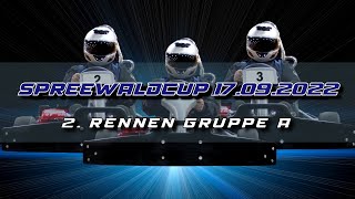 Spreewaldcup 17092022  2 Rennen Gruppe A  Spreewaldring Kart Center [upl. by Ruperta]