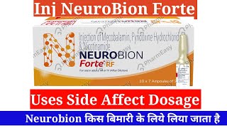 Inj Neurobion Forte Rf  Uses Side Affect Dosage [upl. by Pacorro]