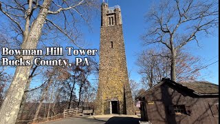 Bowman Hill Tower  Washington Crossing Park [upl. by Yelik690]