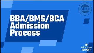 BBABMSBCAMCAMBA integrated Admission Process  BBA BMS CAP Admission Process  BCA BMS Hindi [upl. by Zenitram173]