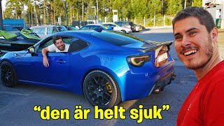 HÄMTAR MIN NYA SUBARU BRZ MED KOMPRESSOR [upl. by Veejar]