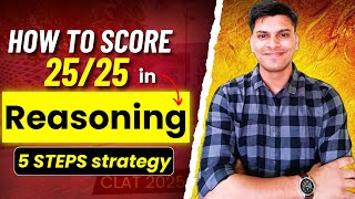 CLAT 2025  Complete Strategy for Critical Reasoning 🔥 [upl. by Illoh224]