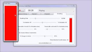 Audio Breath Pacing Software from York Biofeedback [upl. by Enedan]