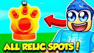 ALL 50 SECRET RELIC LOCATIONS IN PETS GO [upl. by Poul]