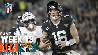 Cincinnati Bengals vs Jacksonville Jaguars  2023 Week 13 Game Highlights [upl. by Reprah]