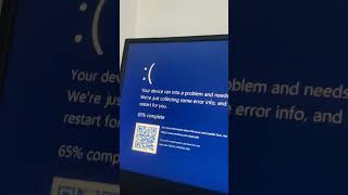 Blue screen of death [upl. by Arondel]