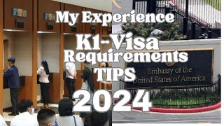 K1visa INTERVIEW EXPERIENCE  REQUIREMENTS  TIPS  US EMBASSY  HmongampPinay couple [upl. by Innor]