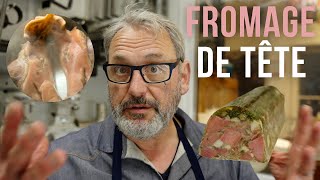 Recette gourmande du FROMAGE de TÊTE 🐷 par le Chef Cyril Nitard [upl. by Jerrie]