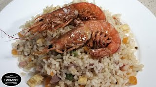 👨‍🍳¿conocías el ARROZ entre DELÍCIAS 🍤🍤¡¡¡OTRO NIVEL😋😋 [upl. by Akirdnwahs]