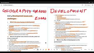 Geography Grade 11 Development issues and challenges [upl. by Tegdig719]